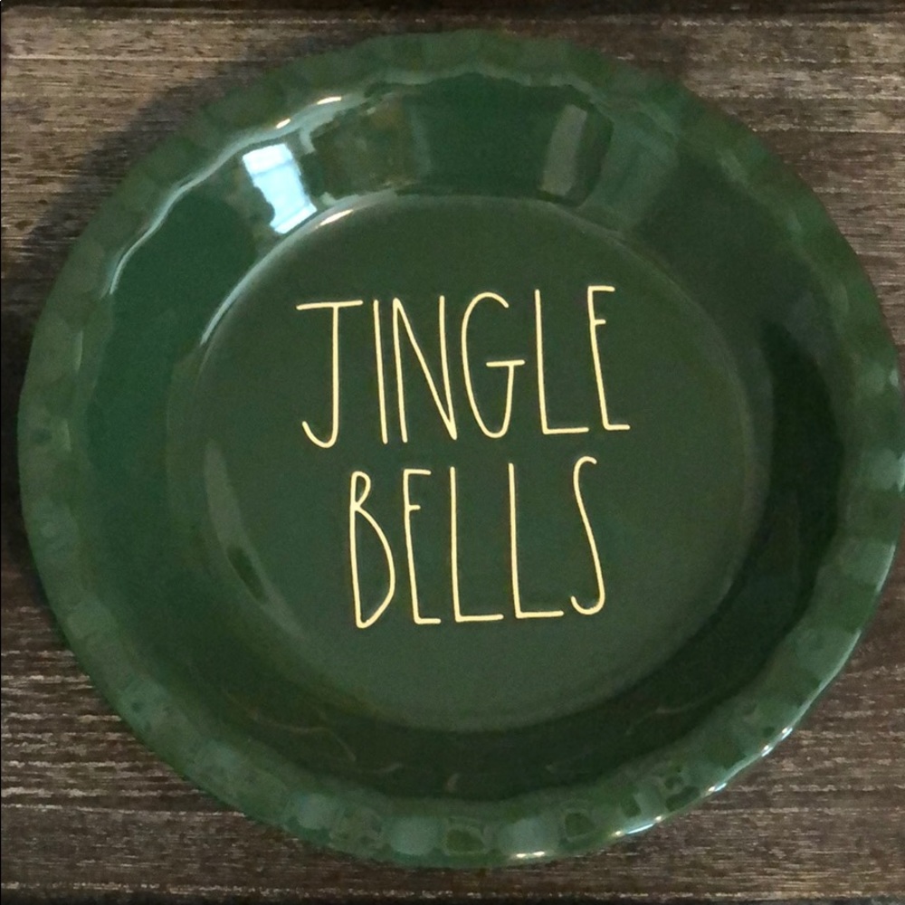 JINGLE BELLS pie plate